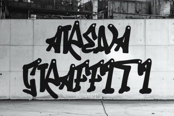 Arena Graffiti: Urban Font with Street Art Energy