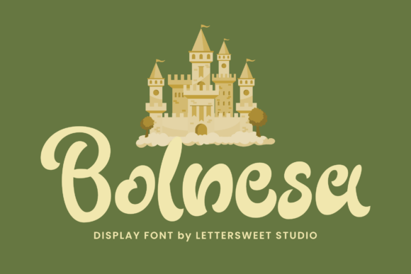 Bolnesa: A Playful Display Font for Magical Designs