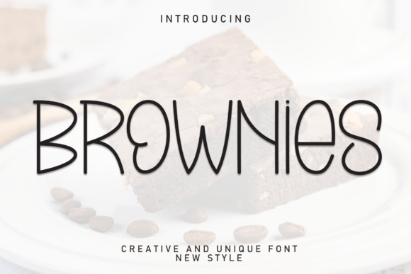 Brownies: A Sweet Handwritten Font for Joyful Designs
