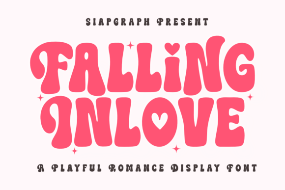 Falling Inlove: A Groovy Font for Your Romantic Designs