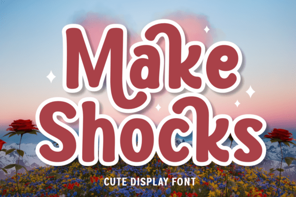Make Shocks: A Fun, Bouncy Display Font for Creative Projects