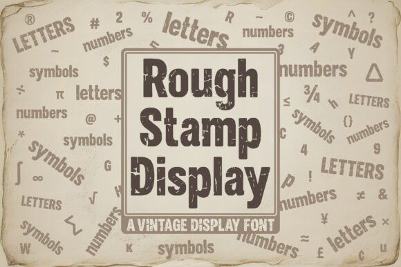 Rough Stamp Display: Capturing Authentic Letterpress Charm