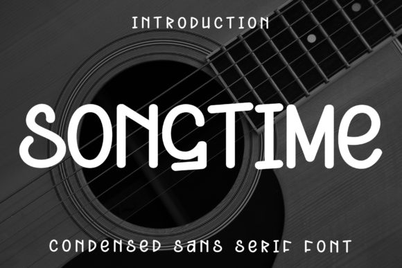 Songtime: A Luxurious Display Font for Modern Branding