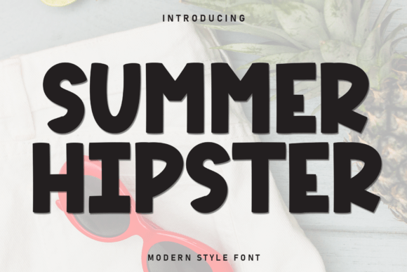 Summer Hipster: A Charming Handwritten Display Font
