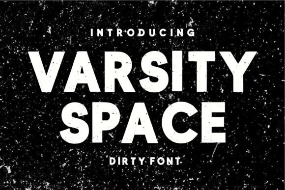 Varsity Space: A Bold Vintage Display Typeface