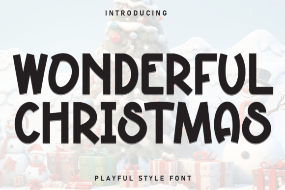 Wonderful Christmas: A Handwritten Font for Joyful Designs